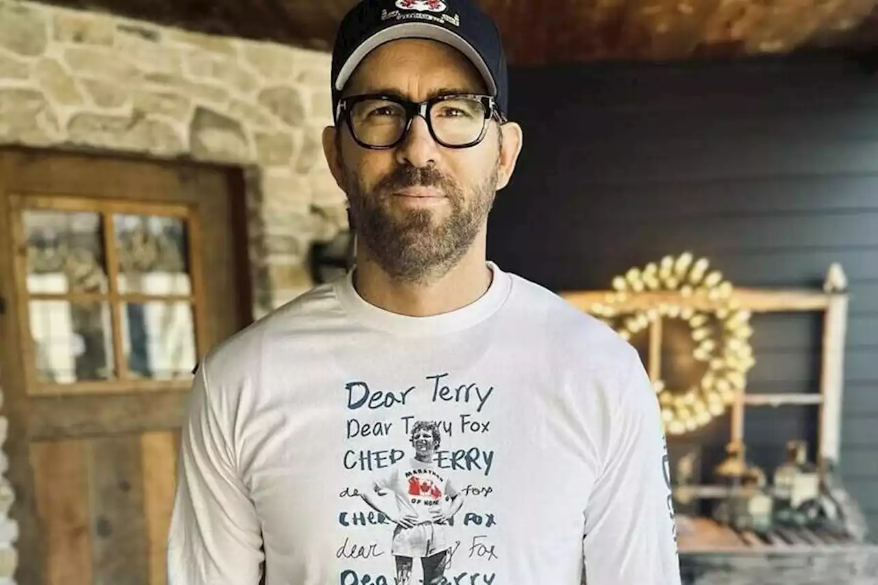 Terry Fox Foundation touts ‘overwhelming’ pre-sales interest in Ryan Reynolds T-shirt - Terrace Standard