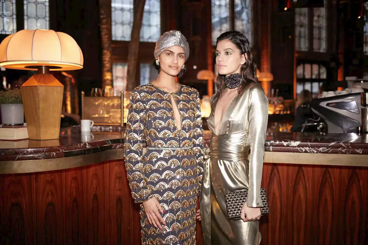 At London Fashion Week, Rixo Showcased a Collection Inspired by Ancient Egypt - The Gloss Magazine