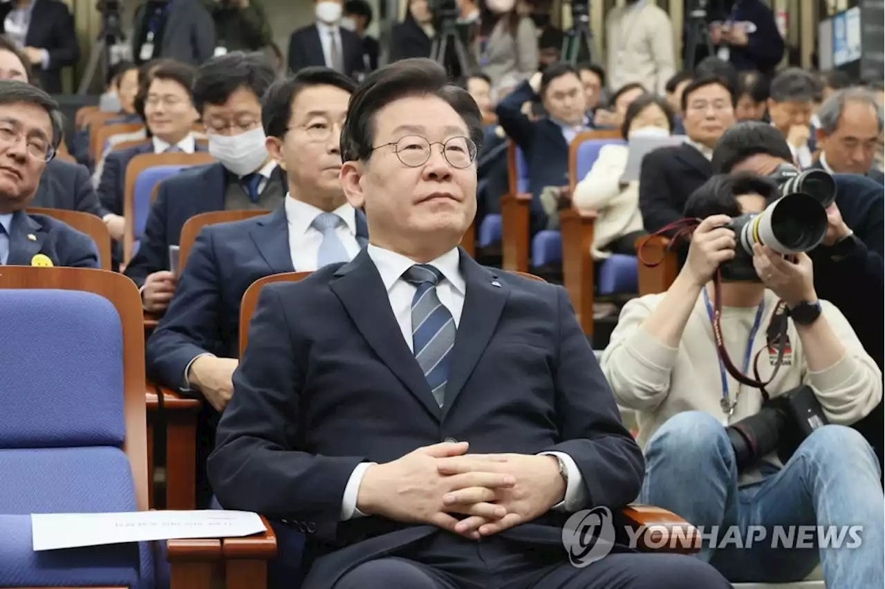 민주 '李체포안 부결, 총의로 확인'…비명계도 부결 '한 목소리' | 연합뉴스