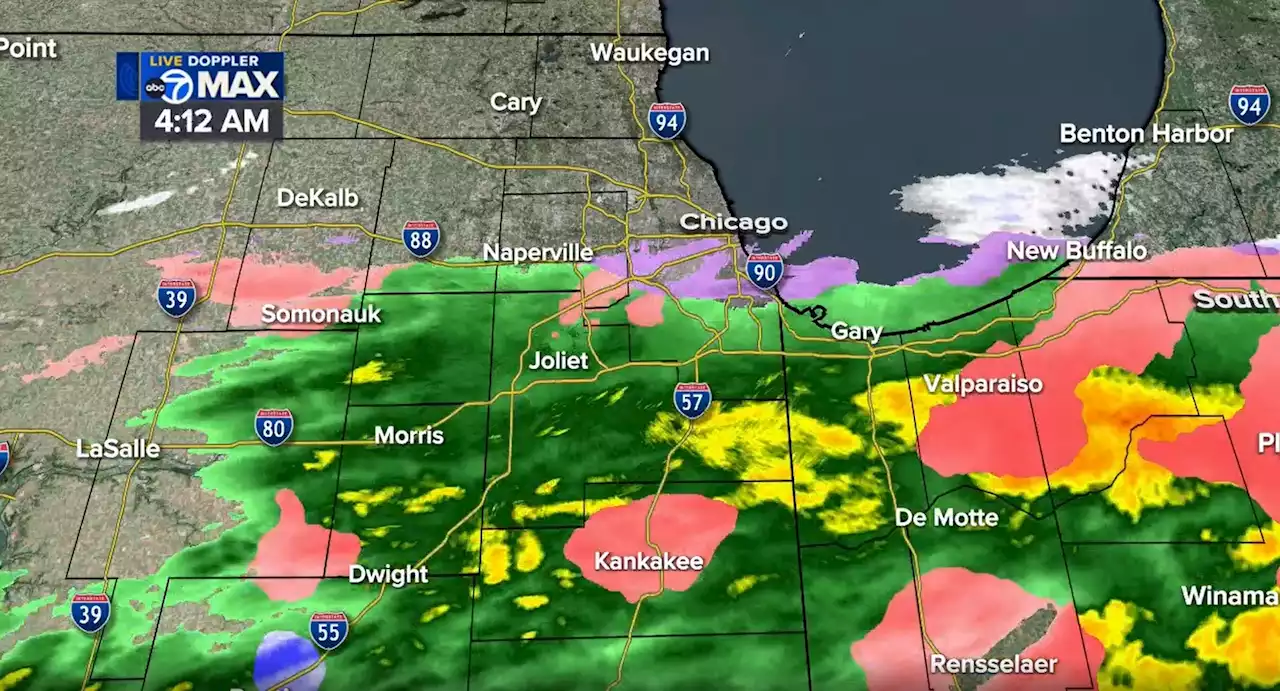 Chicago weather forecast includes Ice Storm Warning for parts of area, Winter Weather Advisory