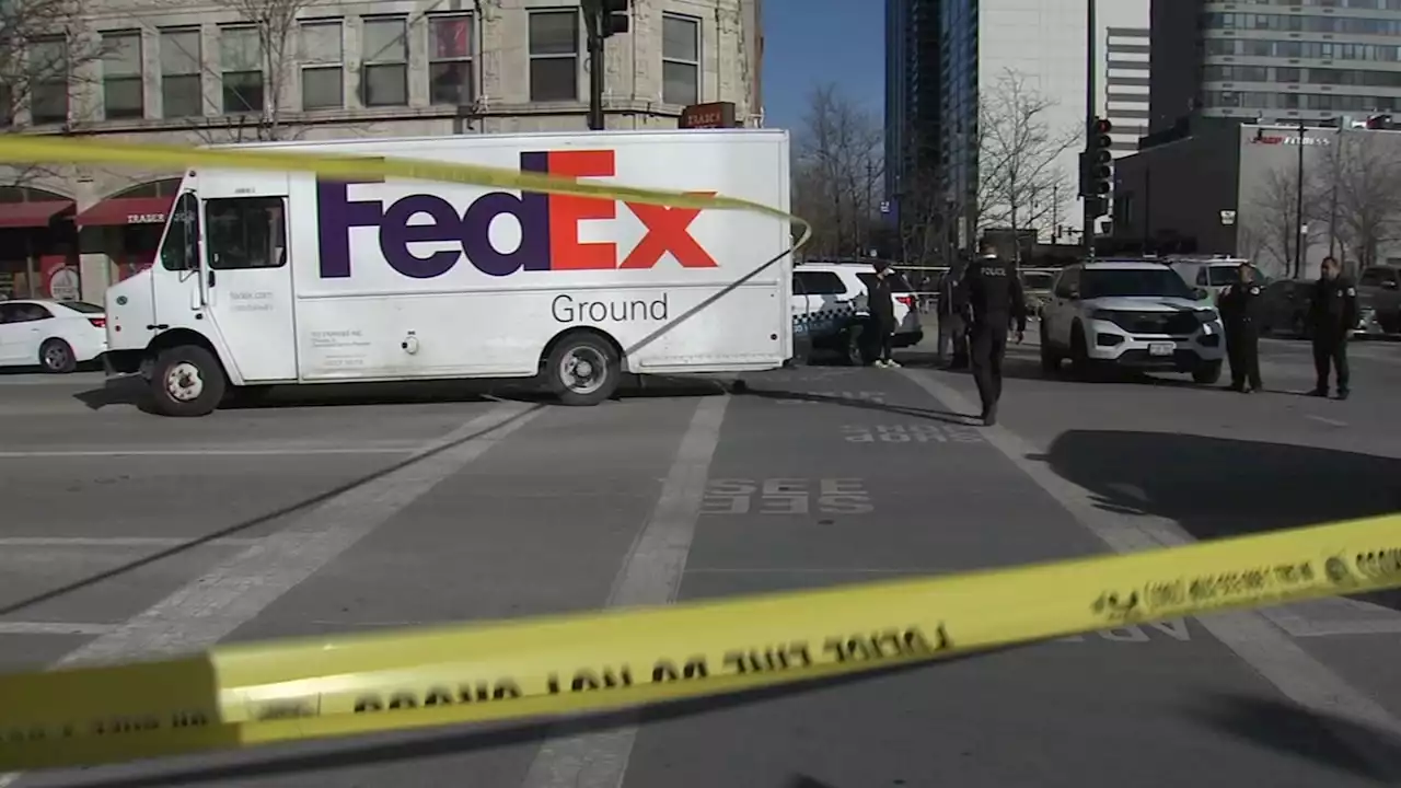 South Loop crash: FedEx driver cited after hitting, killing 72-year-old woman, Chicago police say