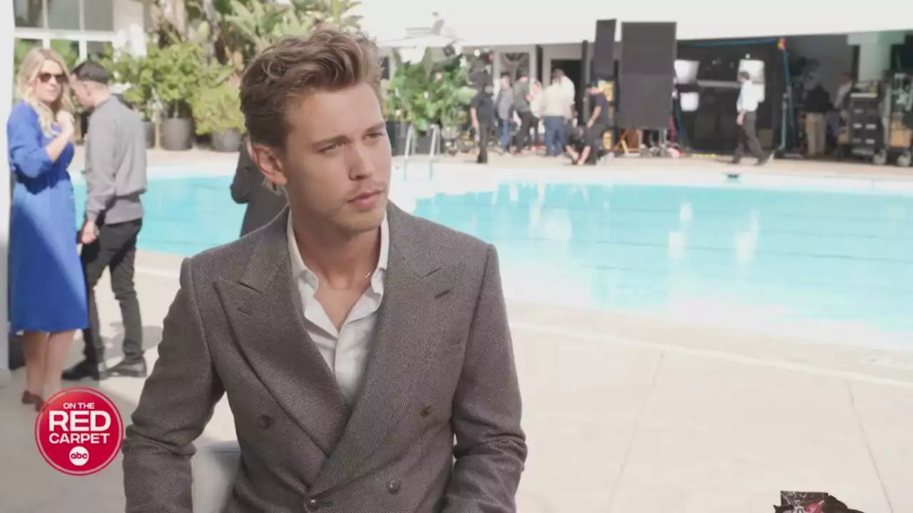 Austin Butler gets emotional in Oscar luncheon interview