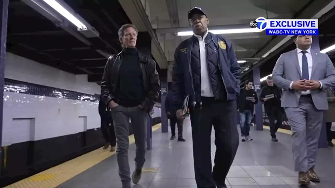 Exclusive: NYC Mayor Eric Adams' subway safety program, 1 year later