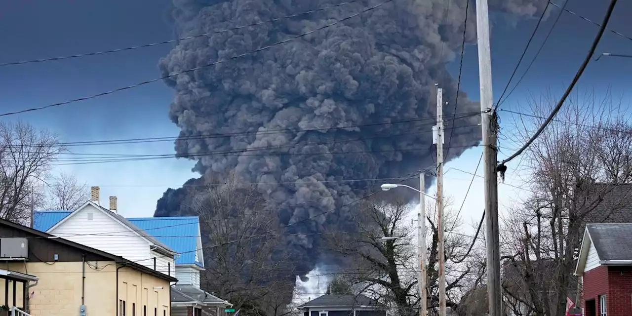 Buttigieg urges safety changes after fiery Ohio derailment