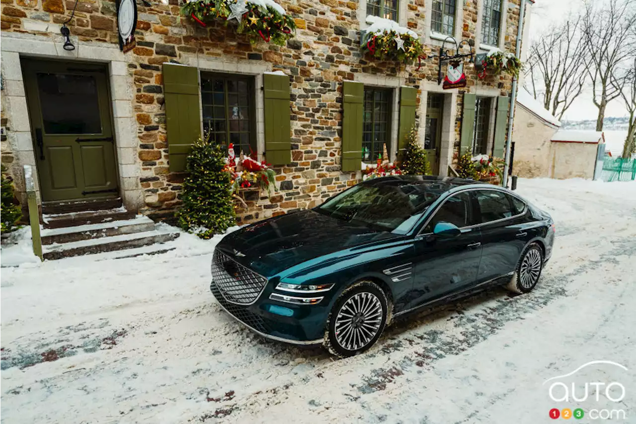 Genesis G80 Électrifiée 2023 : essai hivernal | Essais routiers | Auto123