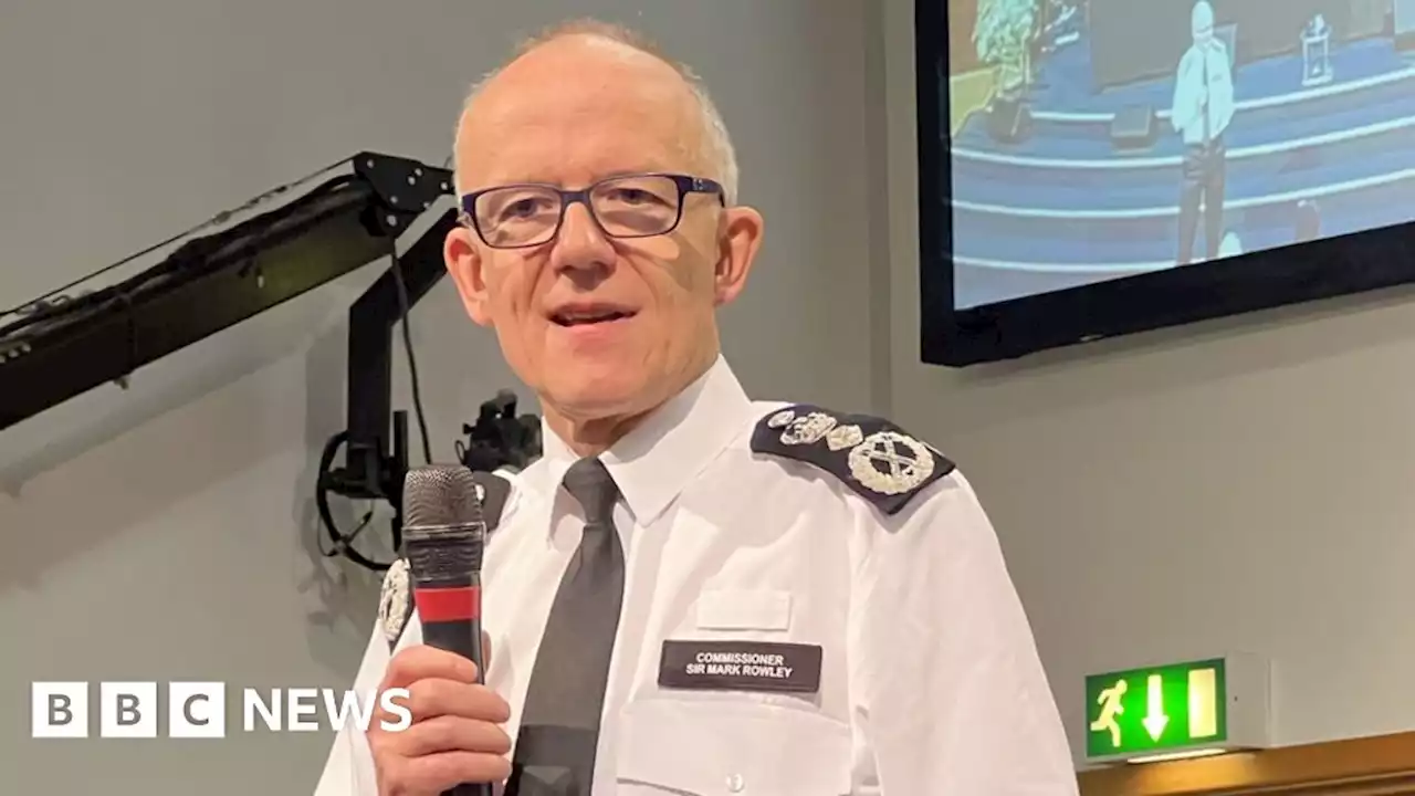 Met Police boss Sir Mark Rowley says stop and search can cost trust