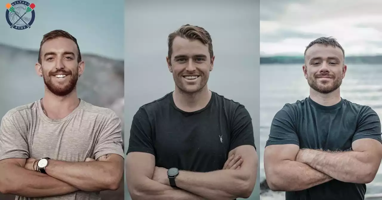 NI men aiming for world first rowing all the way from Ireland to Italy