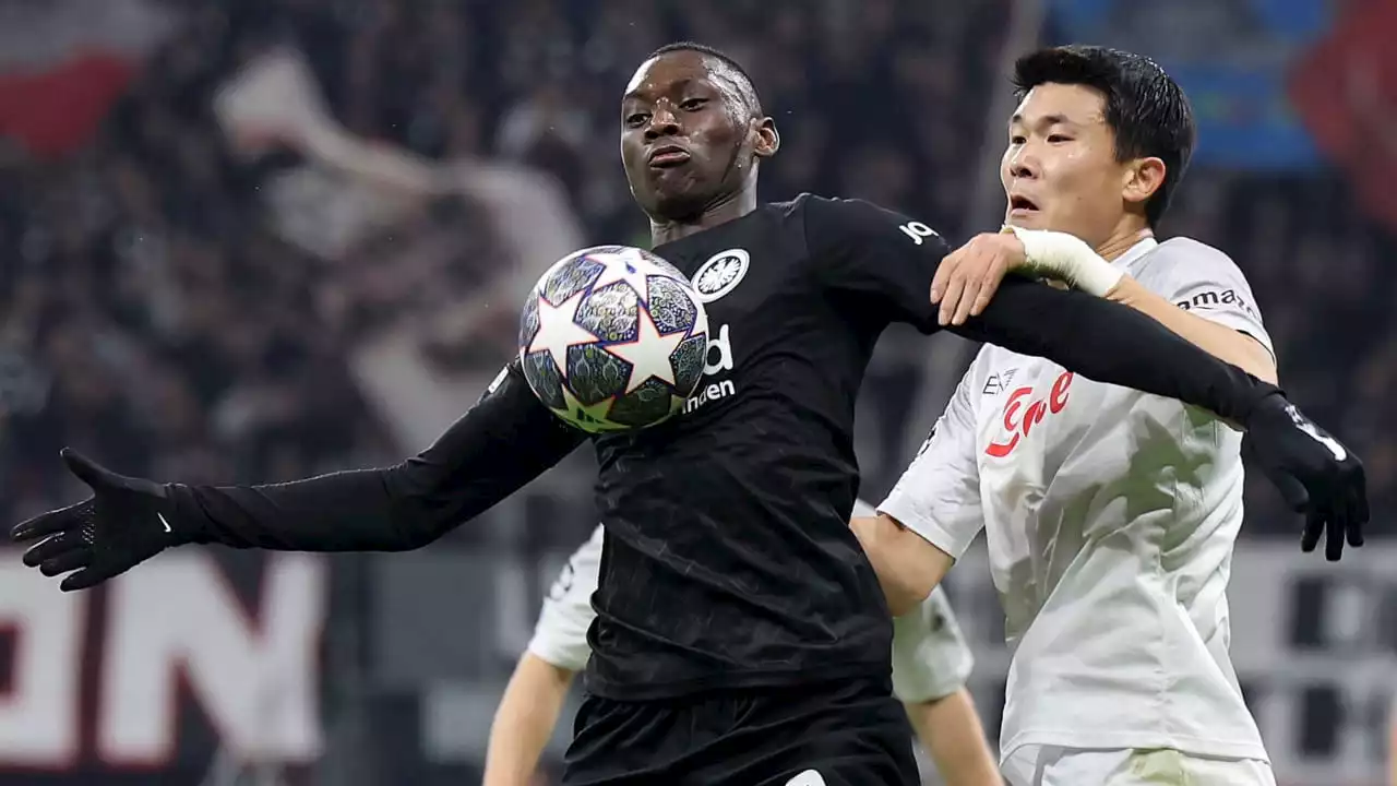 Champions League: Eintracht Frankfurt verliert gegen Neapel Kolo Muani