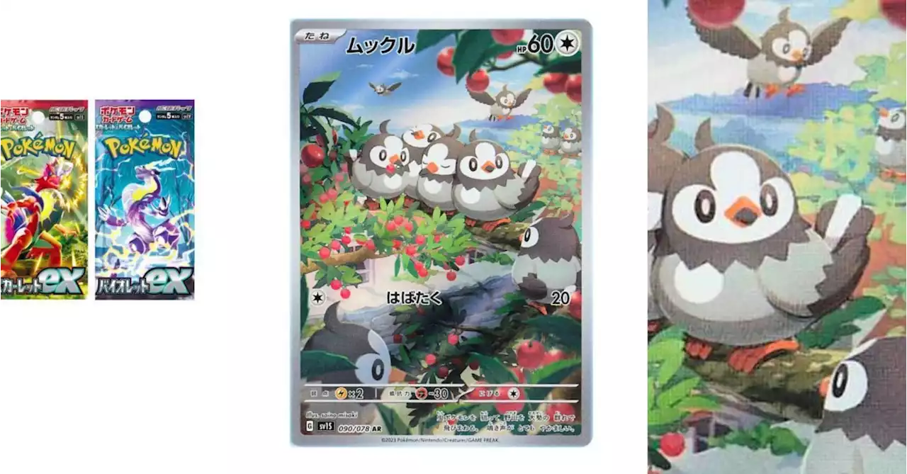 Pokémon TCG Japan: Scarlet Ex Preview: Starly Art Rare