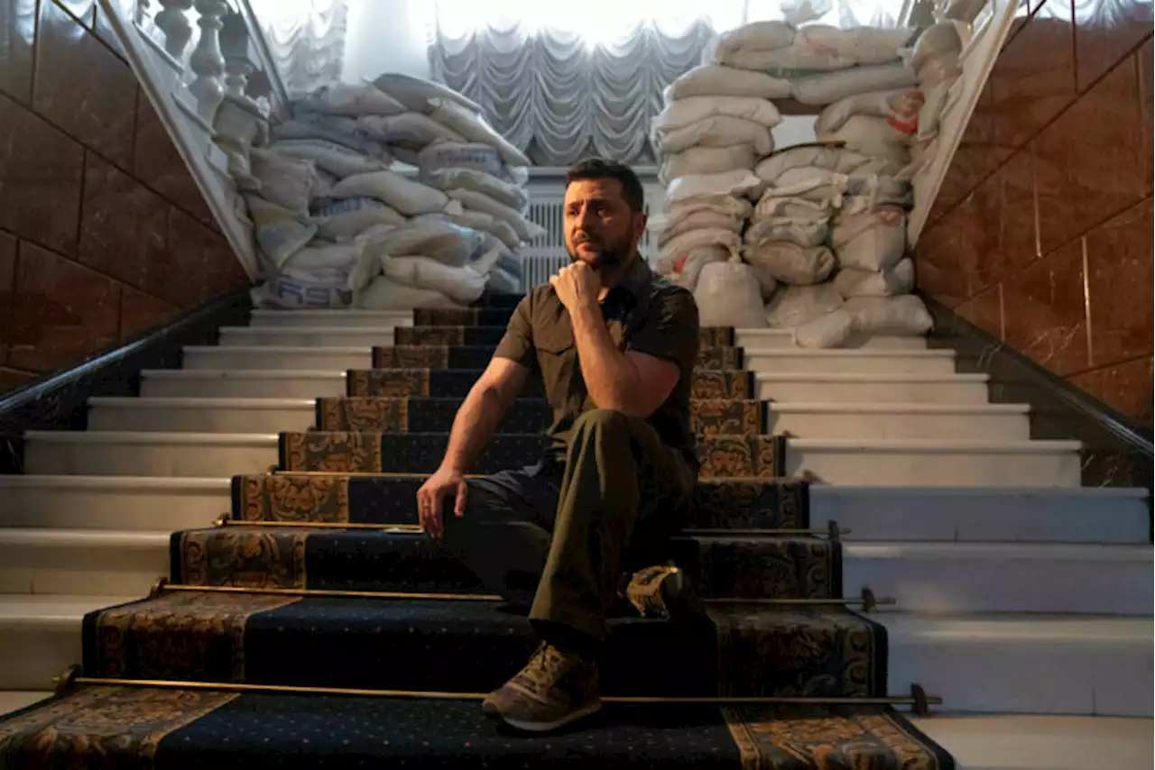 Ukraine's unlikely wartime leader Zelenskyy instills hope | LYNN BERRY / Associated Press