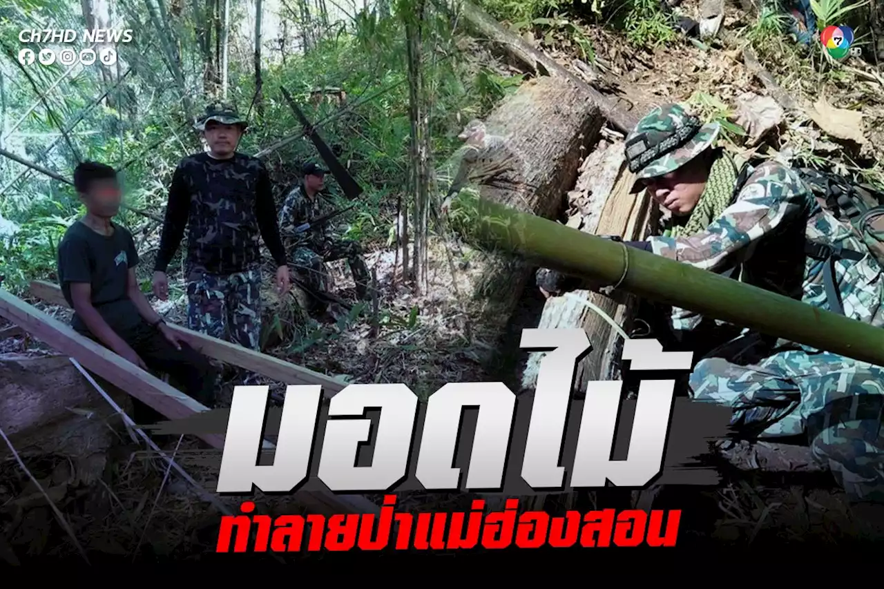 อุทยานฯ ถ้ำปลา-น้ำตกผาเสื่อ รวบตัวมือตัดไม้กลางป่า 1 ราย อีก 3 ราย หนีได้ทัน