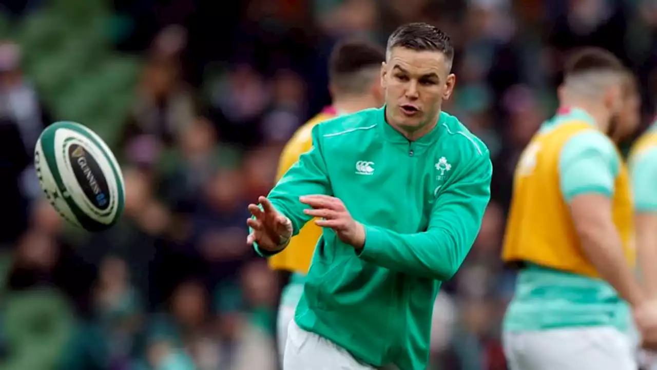 Ireland captain Sexton to miss Italy Six Nations match