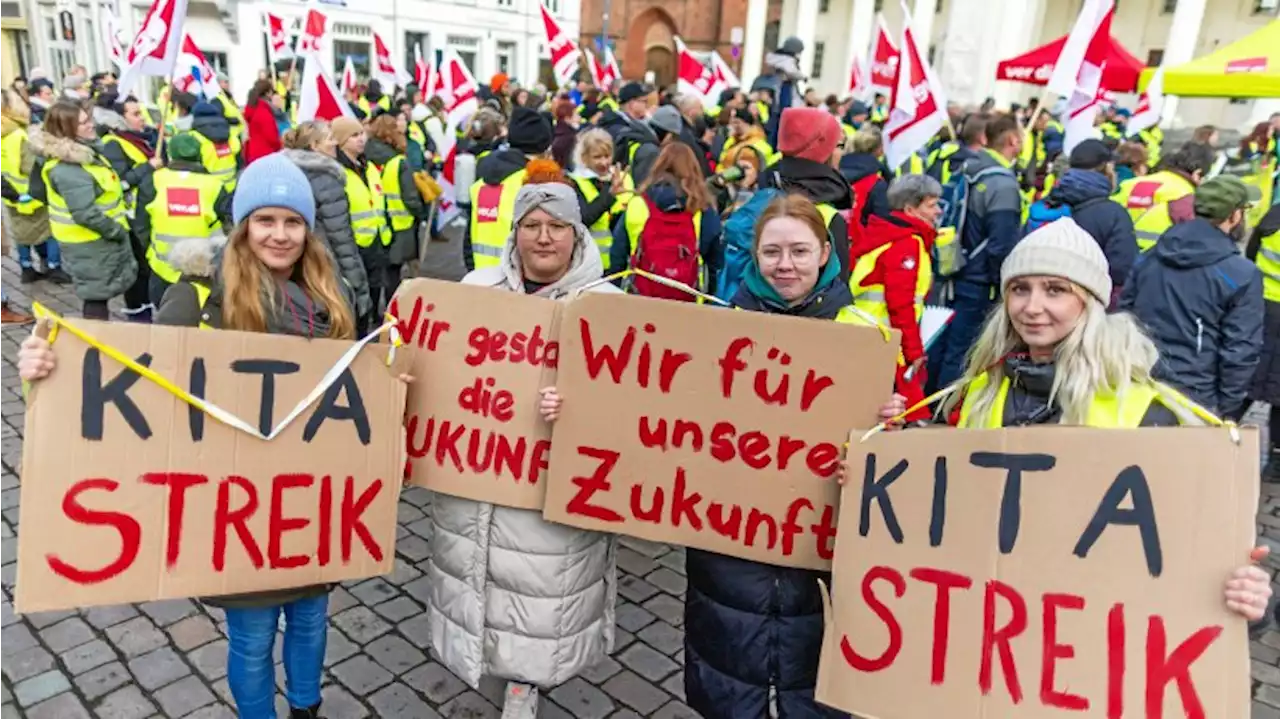 Kitas, Verwaltung, Müllabfuhr: Verdi droht mit mehr Streiks