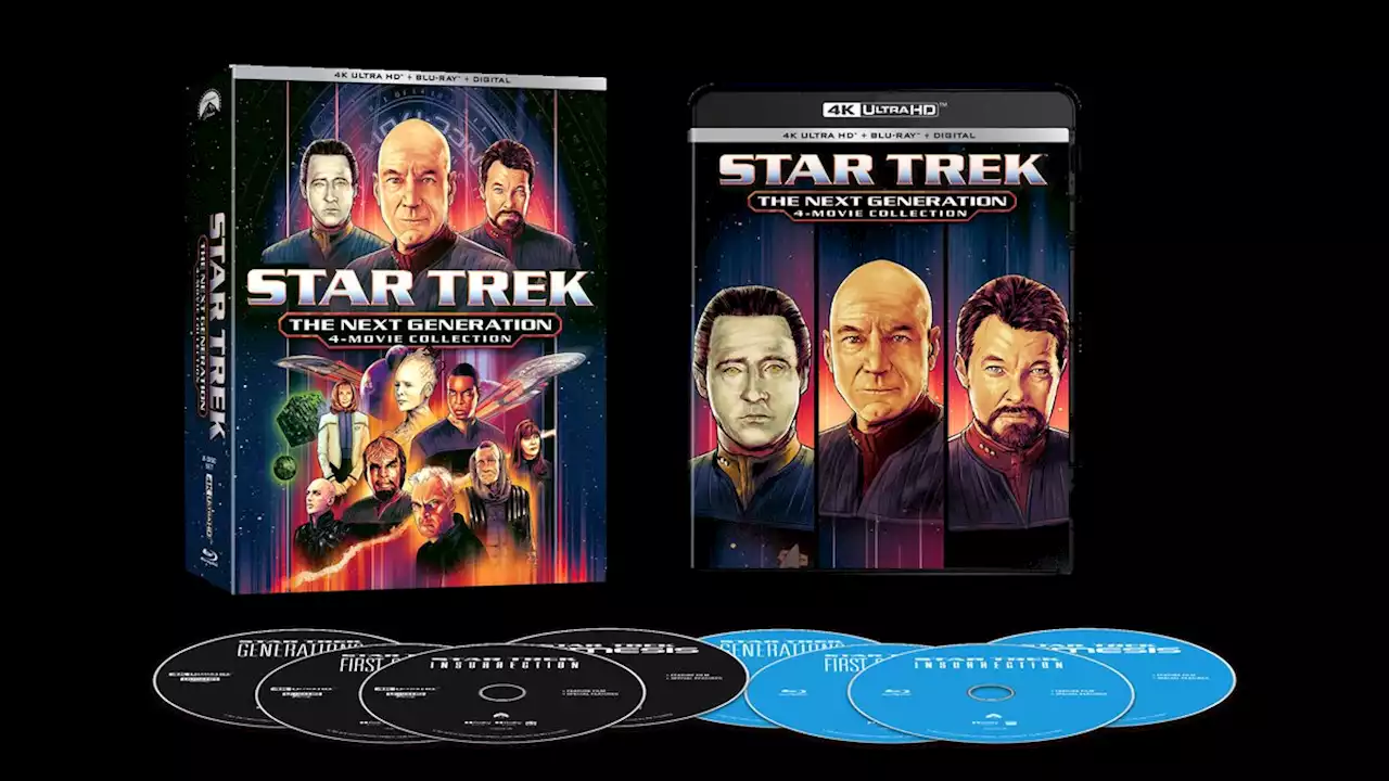 Star Trek: The Next Generation 4-Movie Collection Arrives In 4K Ultra HD Blu-ray