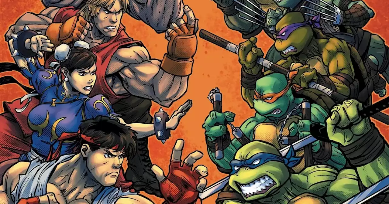 TMNT vs. Street Fighter Comic Series Gets Plot Details & Images