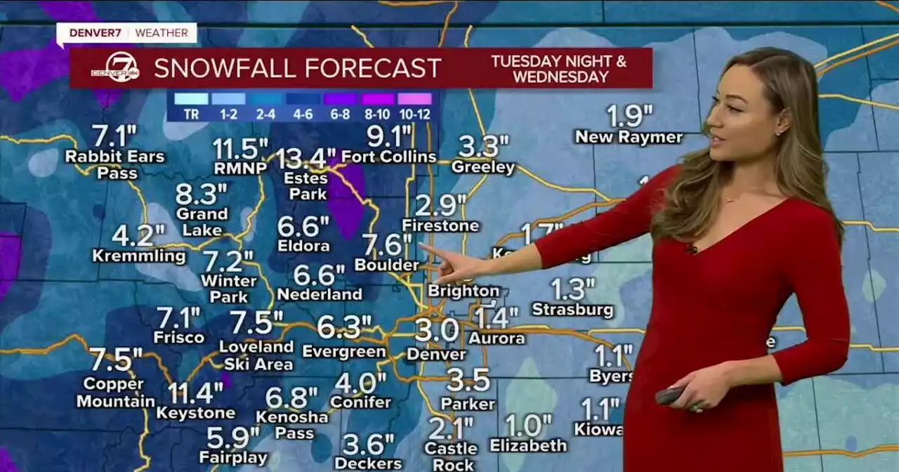 Denver snow forecast: What to expect as winter storm will impact Wednesday commute