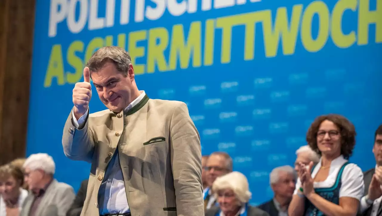 Söder beim politischen Aschermittwoch: »Alle reden von Zeitenwende, aber bisher ist es nur eine Zeitlupe«