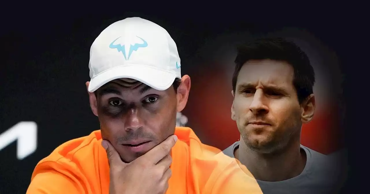 Nadal dejó sin palabras a Messi