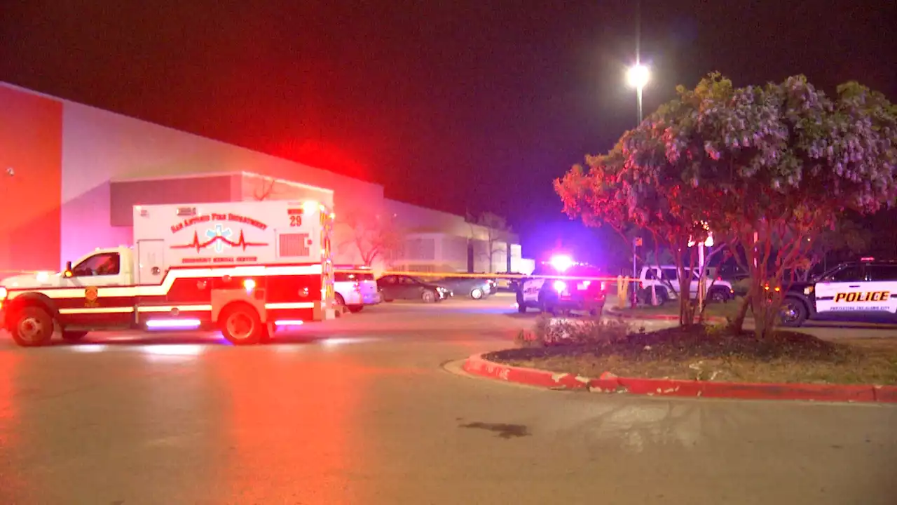 San Antonio police responding to 911 call find a man dead in a Walmart parking