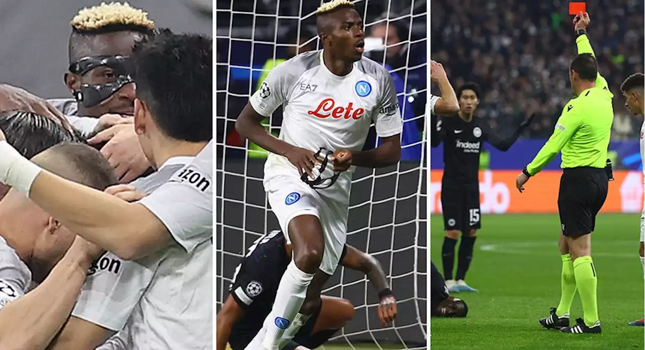 TV: Napoli nära avancemang – stor fördel inför returen: 'Fotbollsgodis'