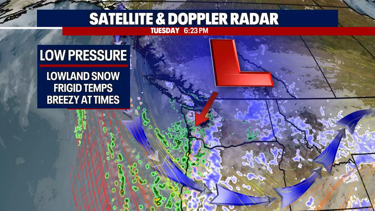 Seattle weather: Possible lowland snow and colder temps on the way