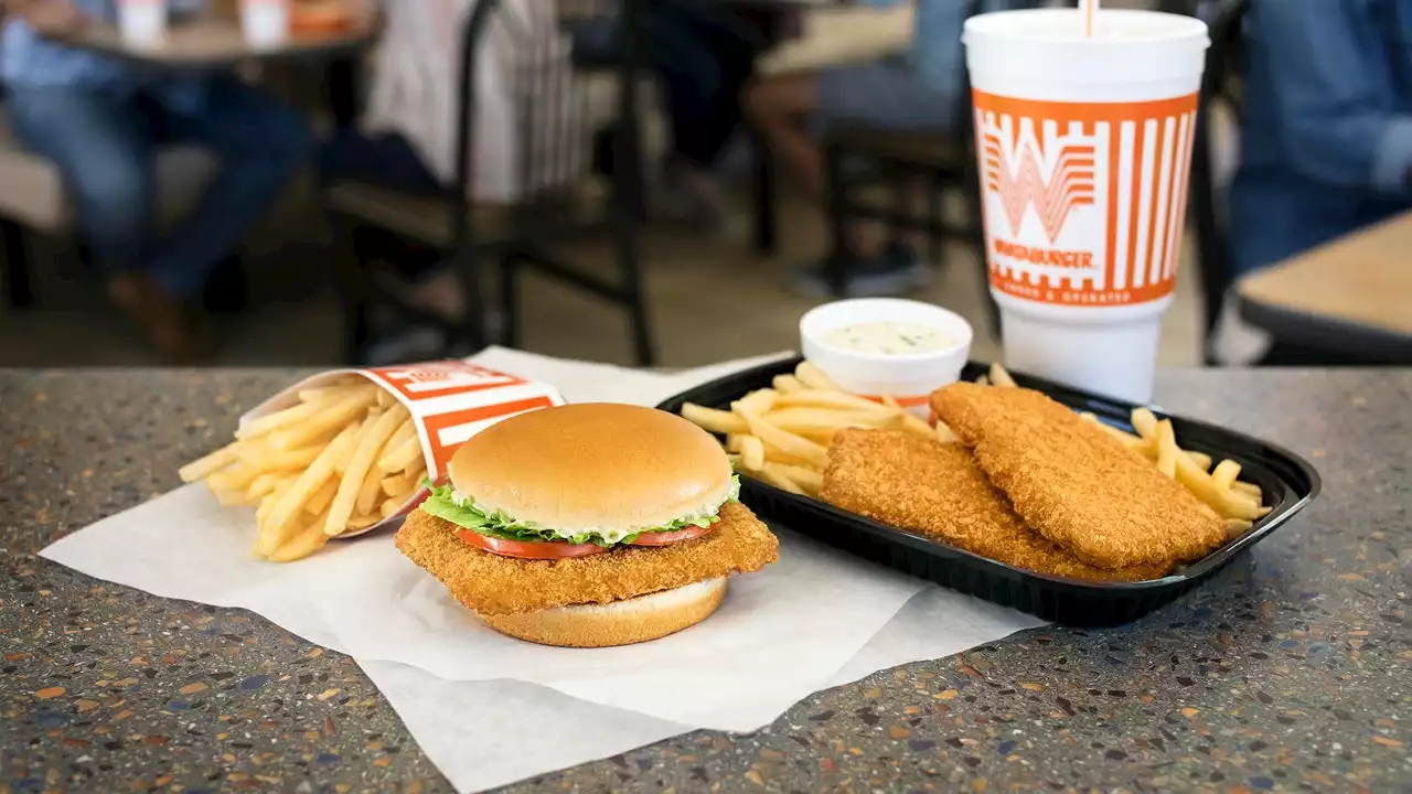 WHATACATCH BACK FOR LIMITED TIME: Whataburger's classic fish sandwich, dinner platter returns!