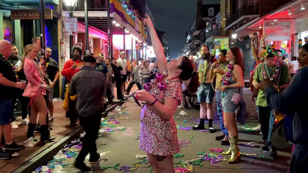 Mardi Gras revelers suggest what President Biden should give up for Lent