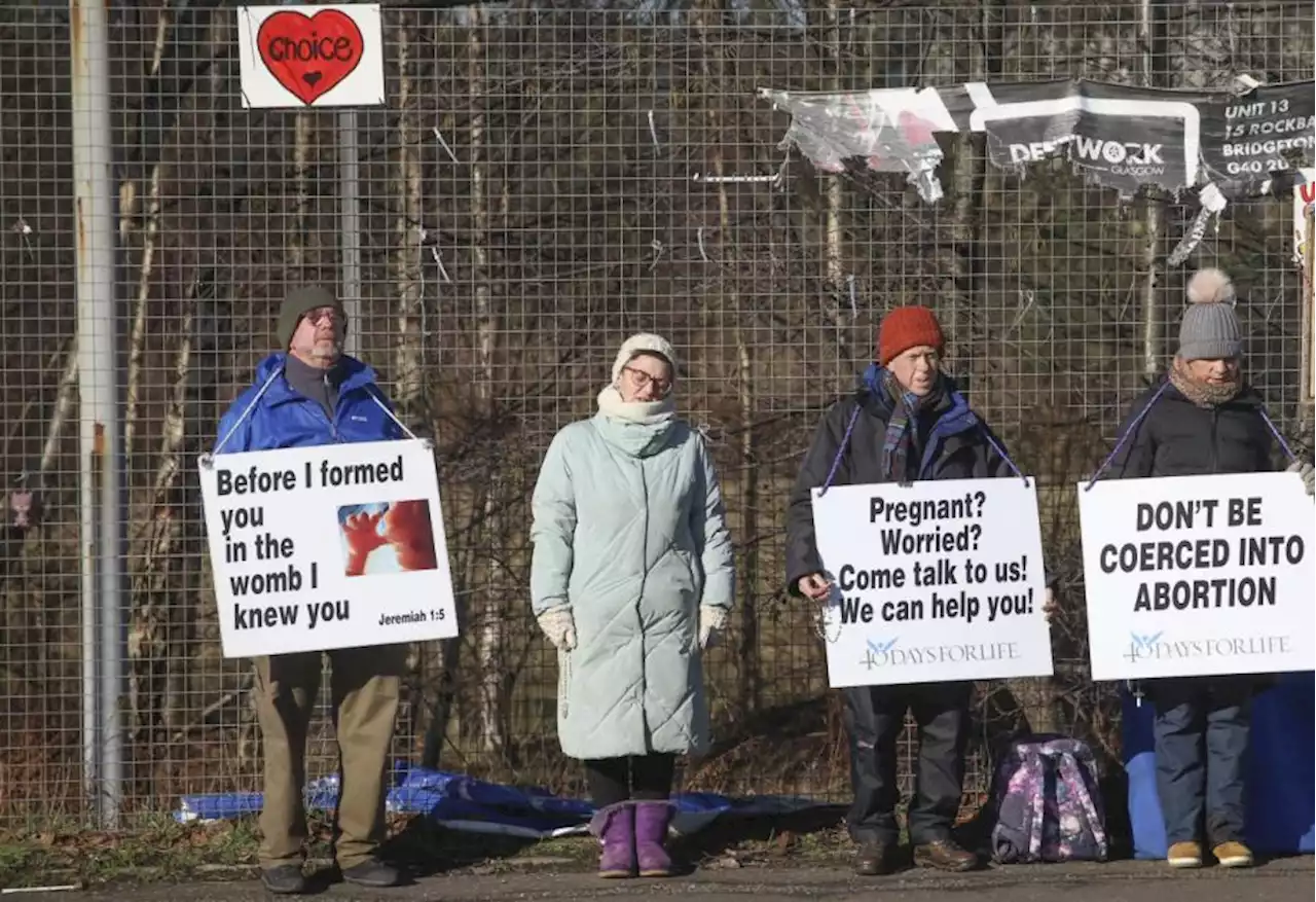 Anti abortion hospital protests branded 'disgraceful' by MSP