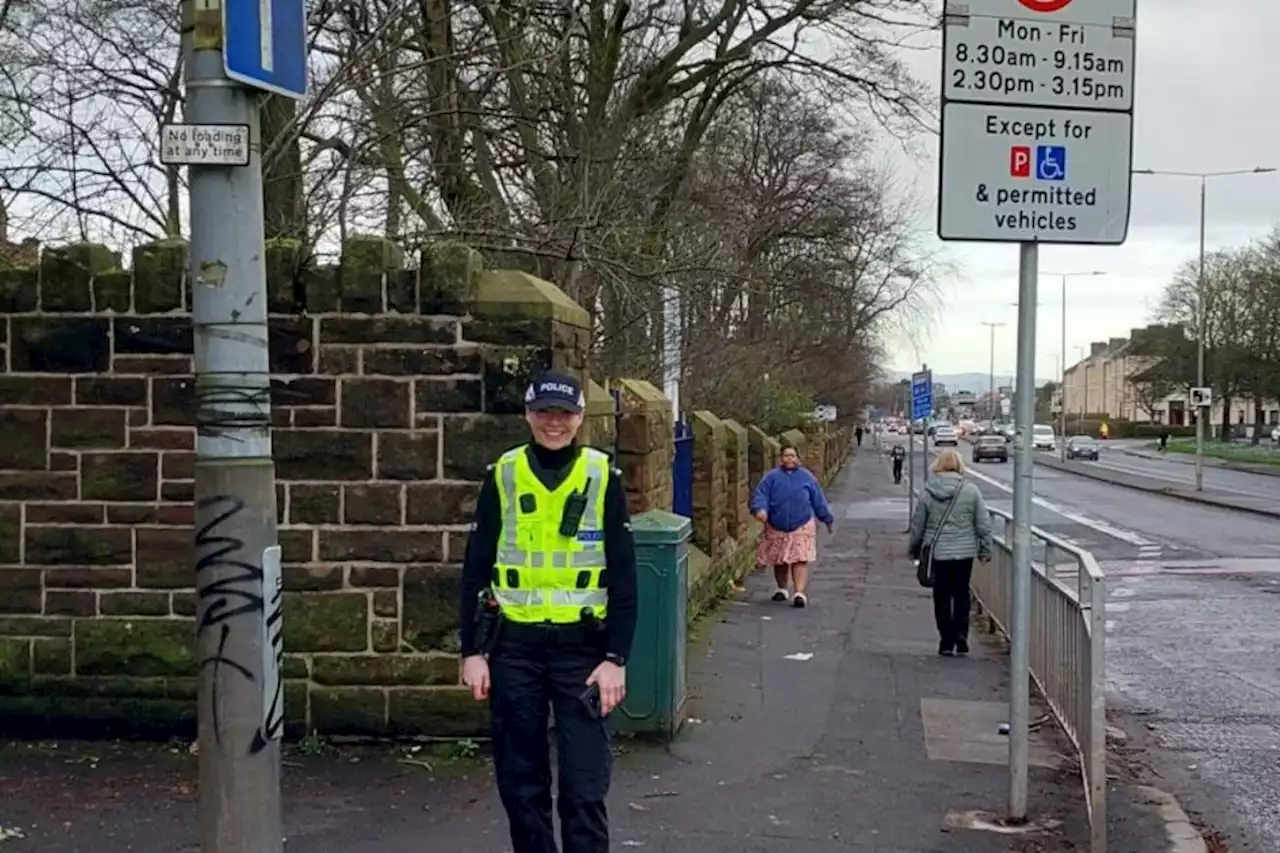 Drivers fined by cops for breaching Glasgow school car-free zone