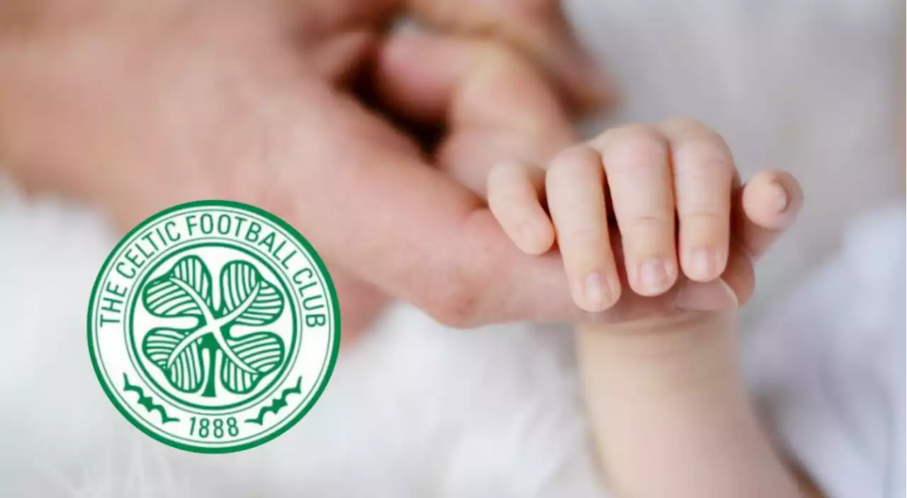 'Welcome to the world' Celtic star's baby is born