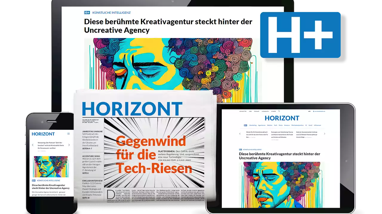 In eigener Sache: Corporate Design, Logo, Website - Das ist der neue Auftritt von HORIZONT - HORIZONT