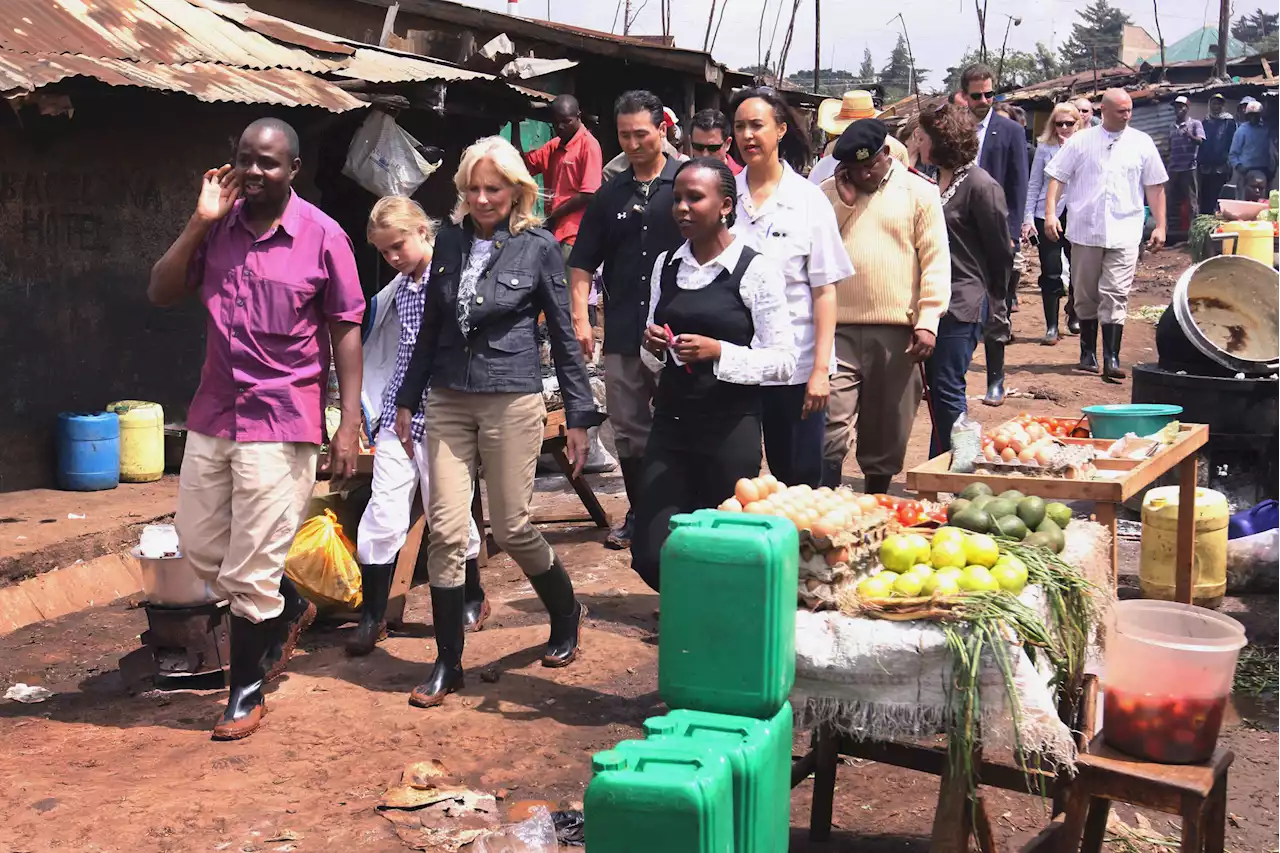 Jill Biden Makes 1st Visit To Africa As First Lady