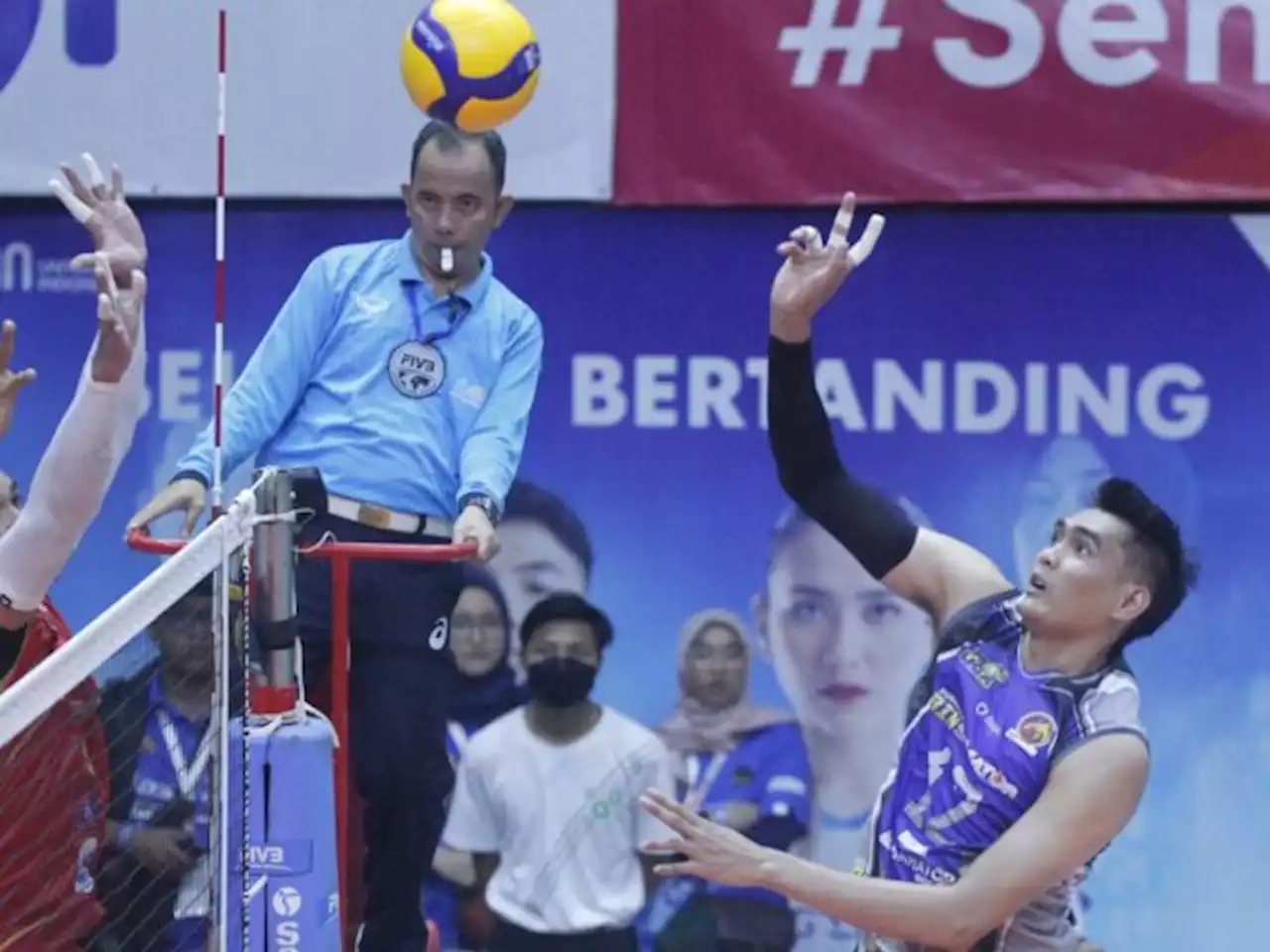 Pemain Surabaya BIN Samator Bersaing Ketat untuk Top Skor Proliga 2023