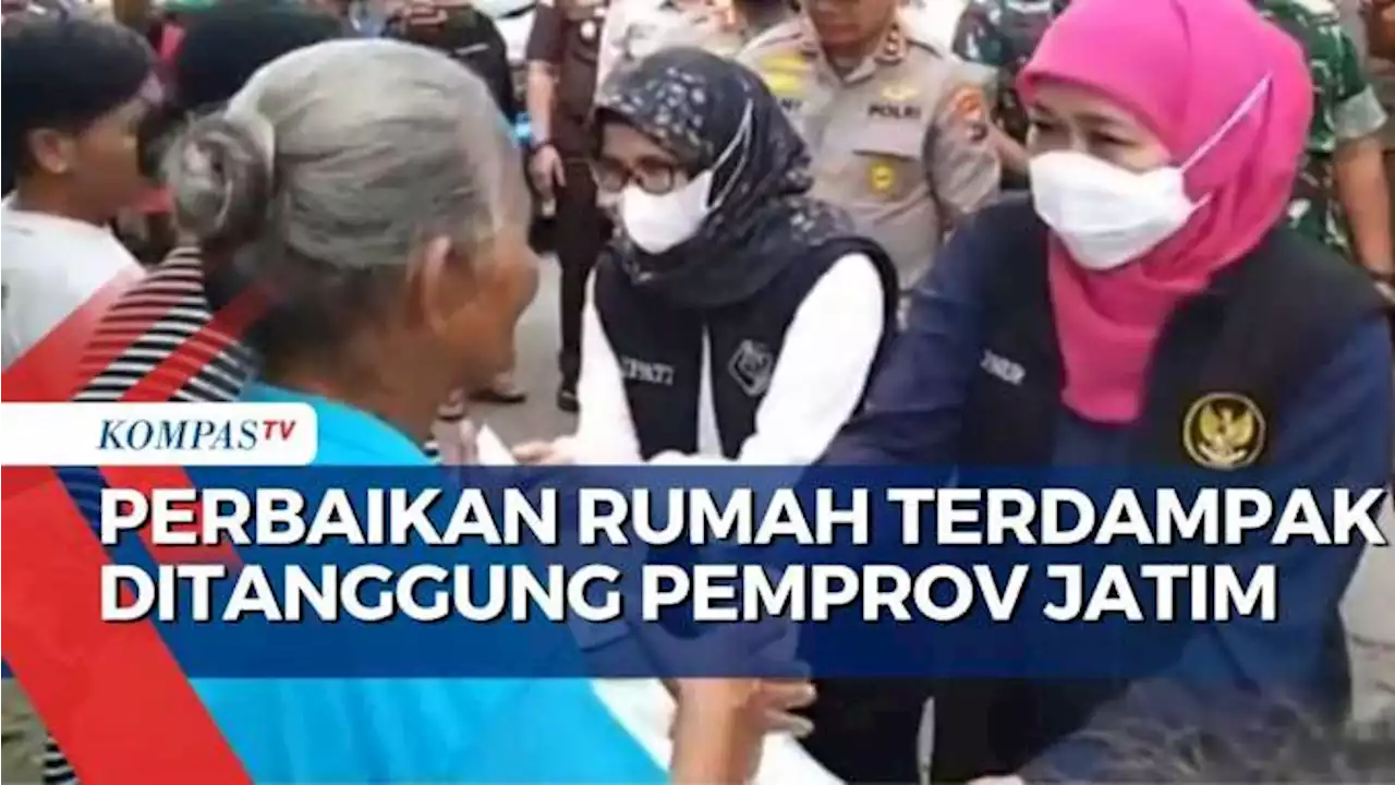 Jadi Bencana Sosial, Perbaikan Rumah Terdampak Ledakan Petasan Ditanggung Pemprov Jawa Timur