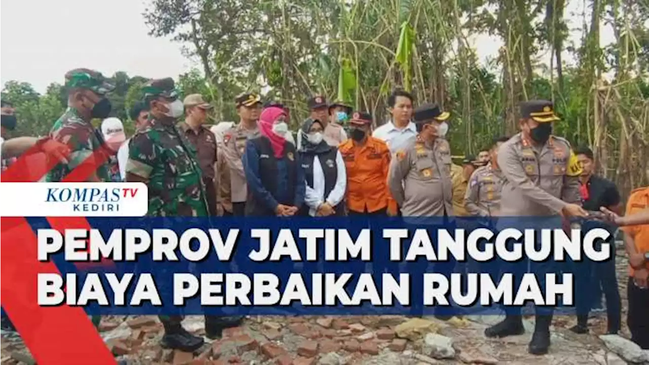 Pemprov Jatim Tanggung Biaya Perbaikan Rumah Terdampak Ledakan Petasan