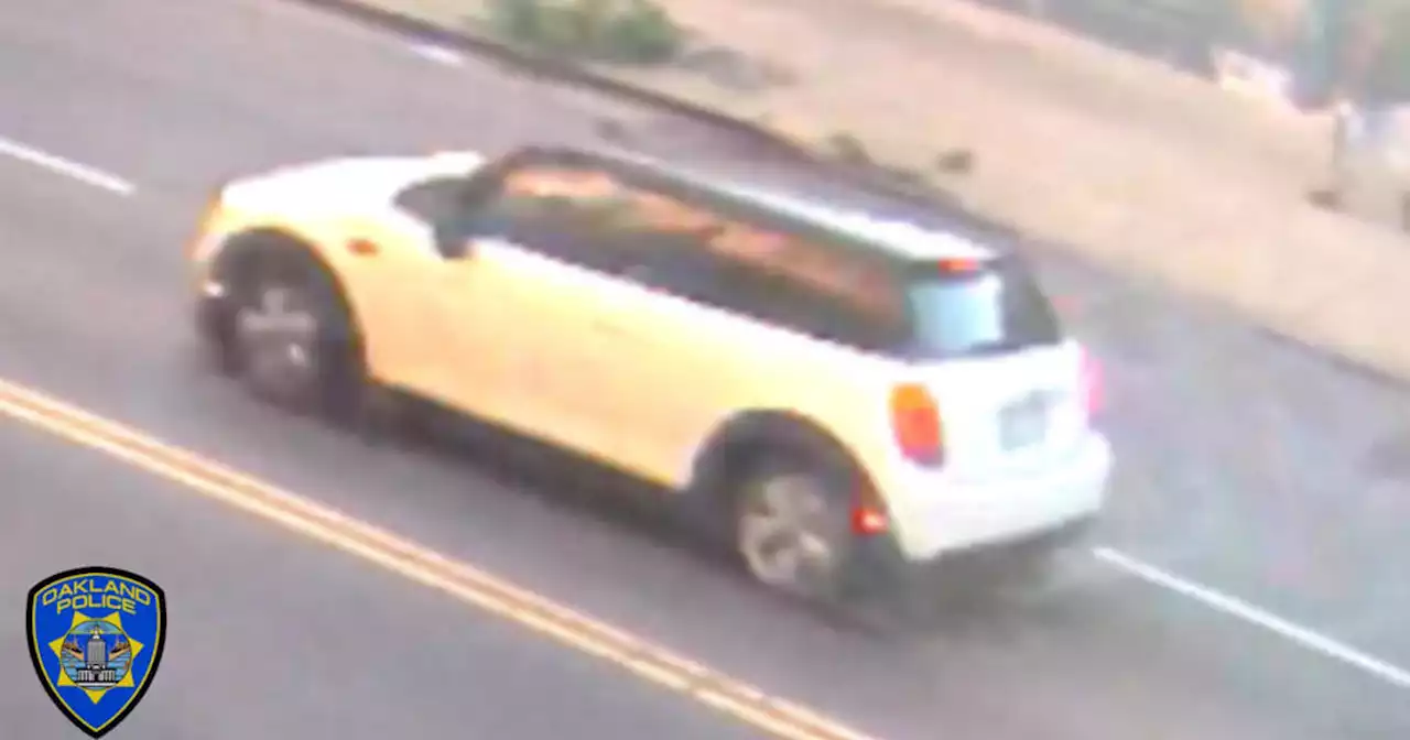 Oakland Police seek Mini driver involved in hit-and-run that killed 100-year-old man