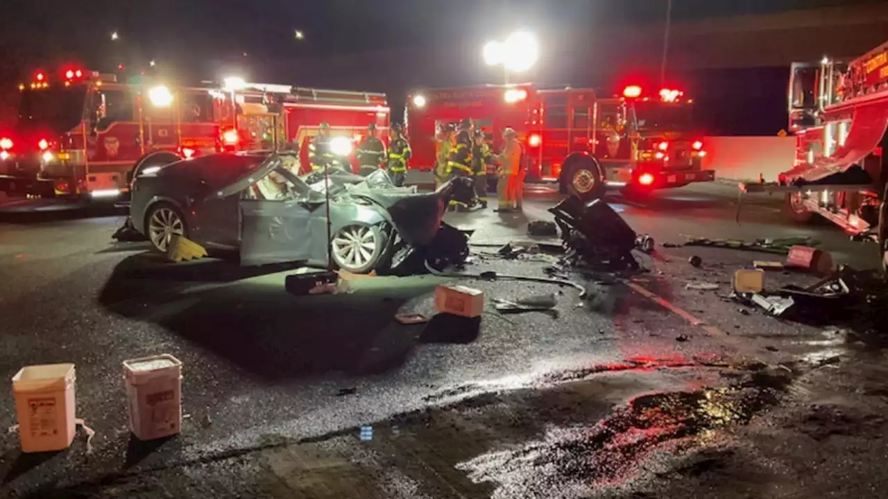 Tesla driver who died in Walnut Creek after crashing into fire truck ID'd