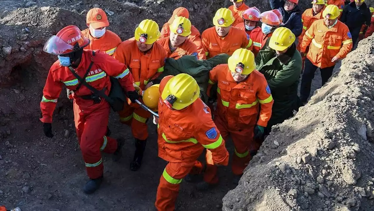 Chine : effondrement mortel d'une mine, au moins 57 personnes piégées