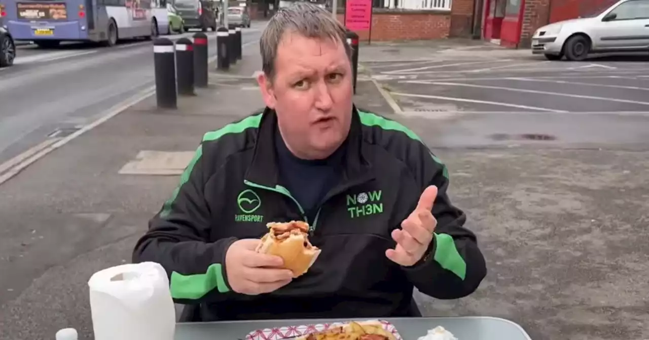 Danny Malin 'gobsmacked' after trying famous Leeds breakfast sandwich