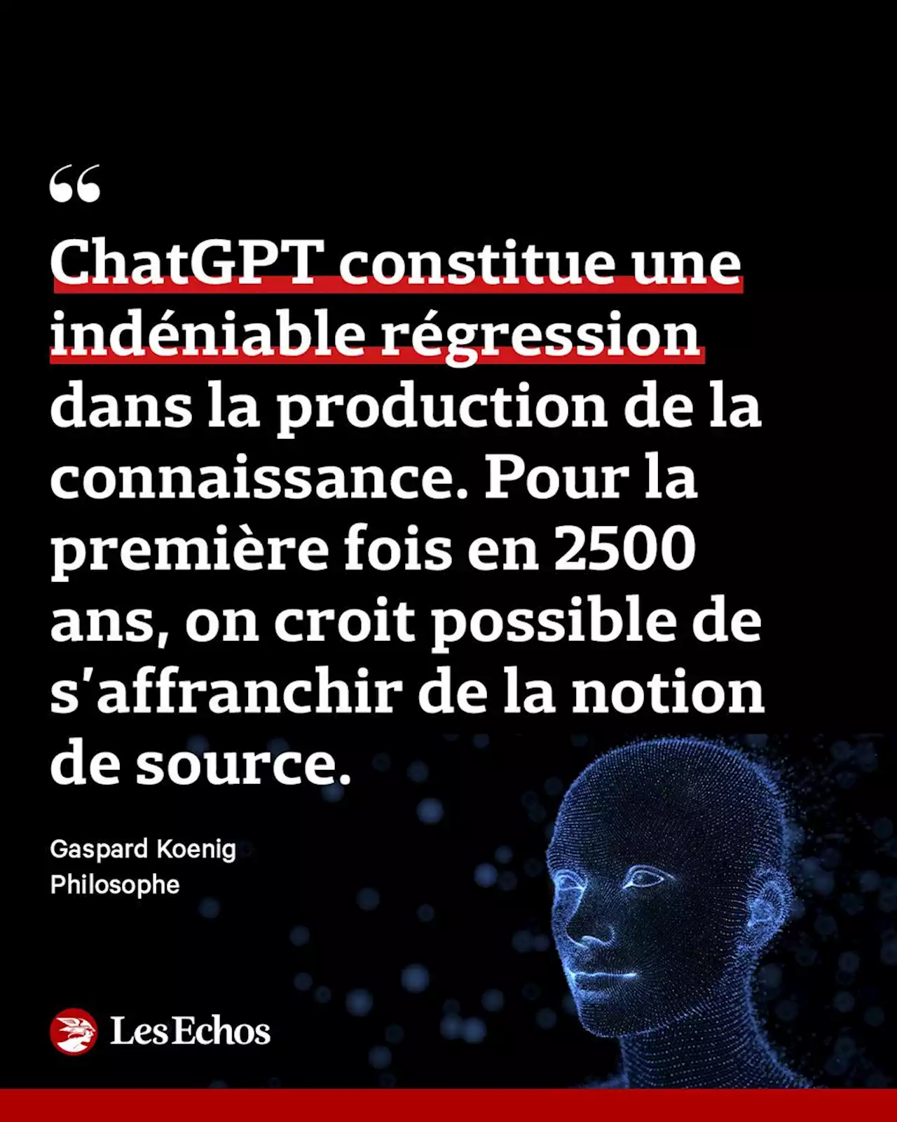 La faillite épistémologique de ChatGPT