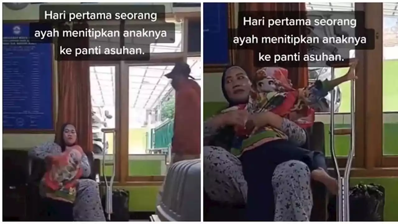 Momen Pilu Perpisahan Ayah yang Titipkan Anak ke Panti Asuhan Ini Bikin Haru