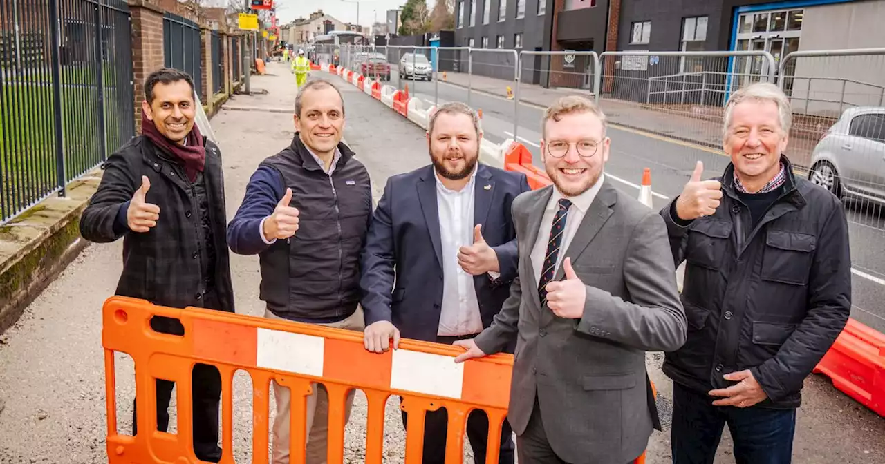 £6.1m Turf Moor to Burnley 'major gateway route' gets under way