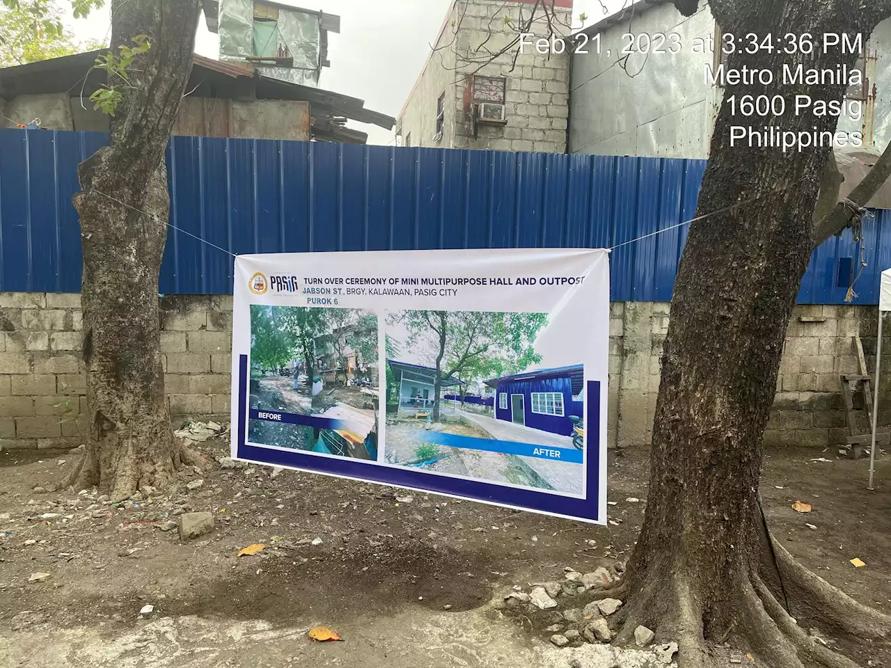 Pasig LGU opens barangay police outpost