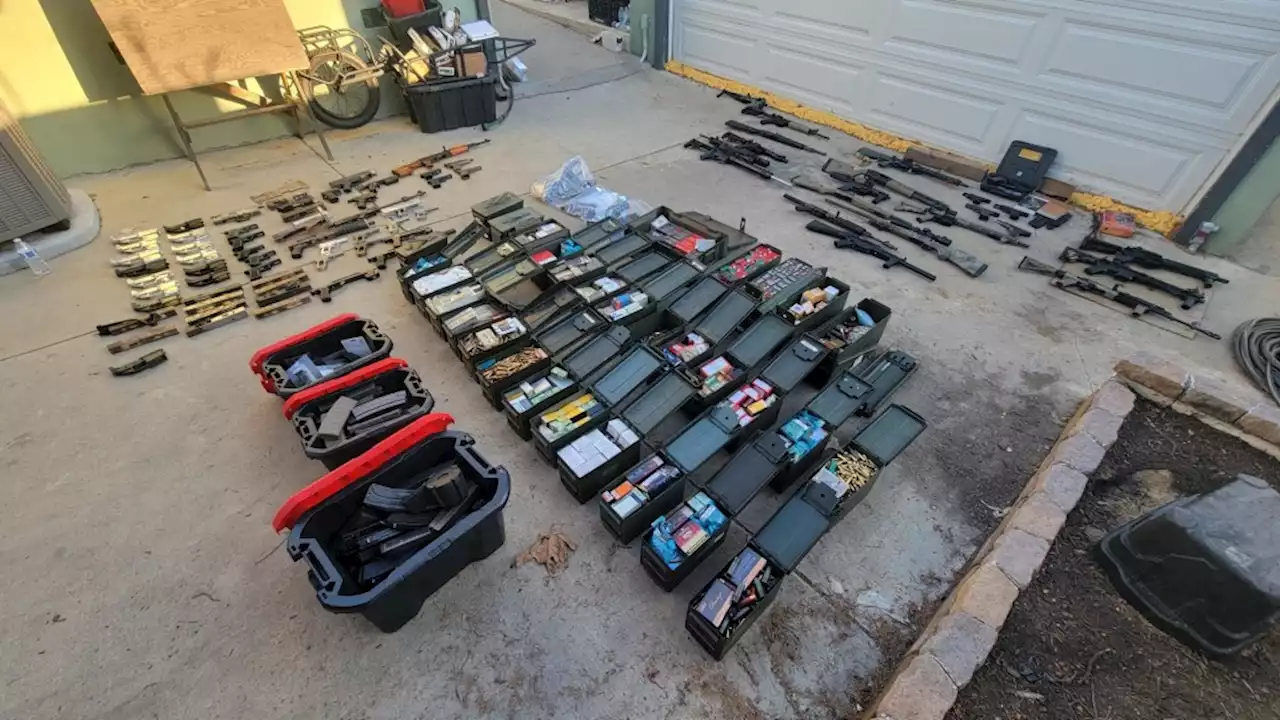 Illegally possessed machine guns, assault weapons and ammo seized from California man with mental health ban