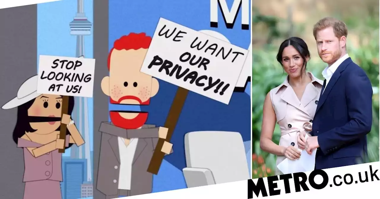 Meghan Markle and Prince Harry blast claims they're suing South Park