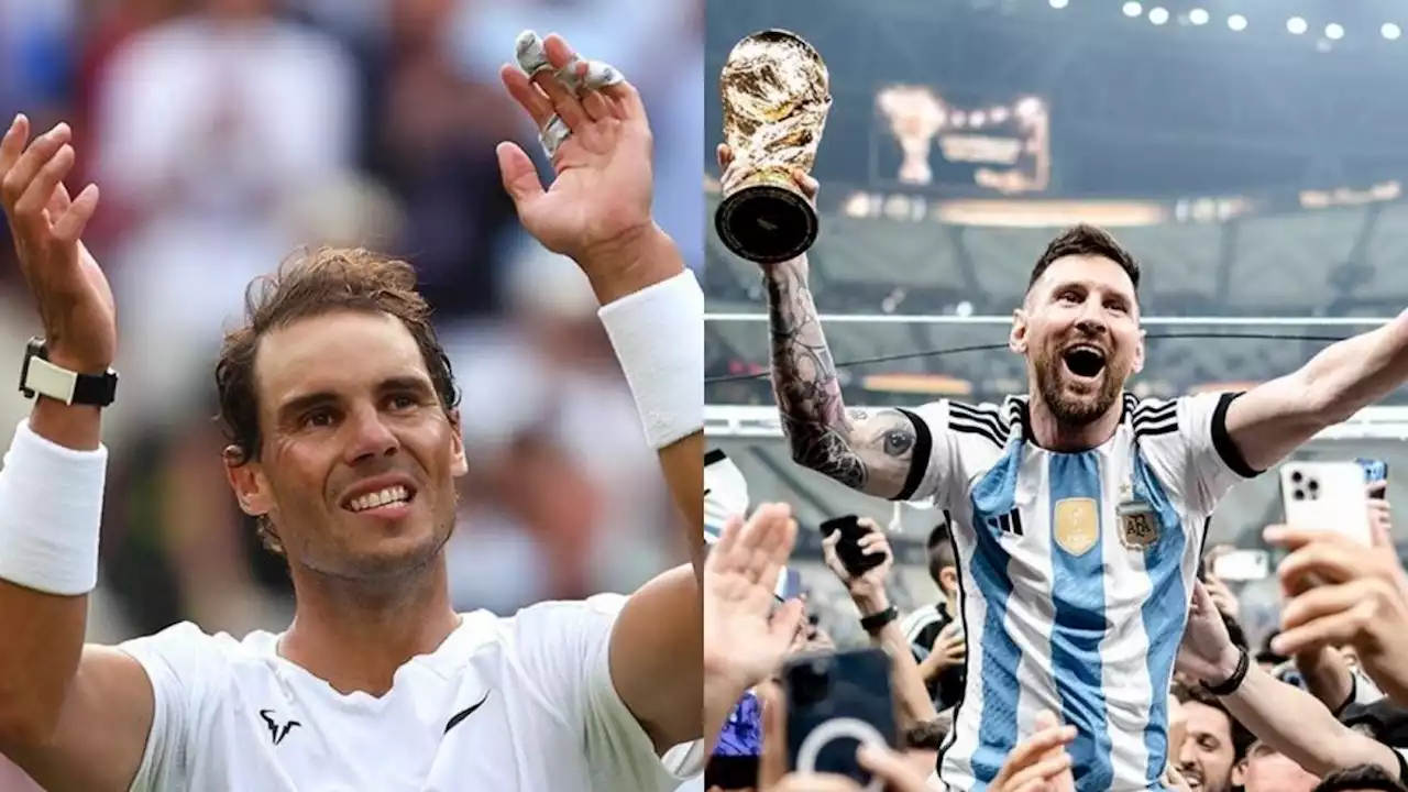 Rafael Nadal y Lionel Messi se tiraron flores tras las nominaciones a los Premios Laureus