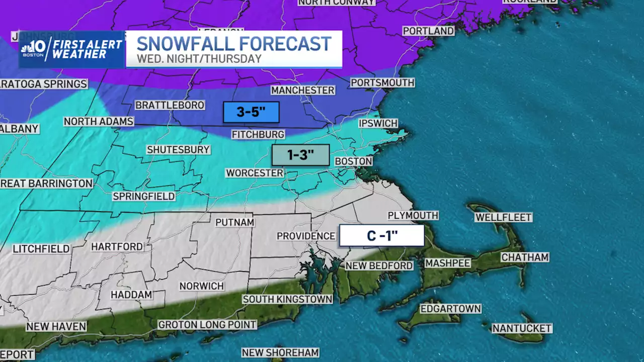 Blast of Wintry Weather to Bring Ice, Snow and Rain, Beginning Wednesday Night