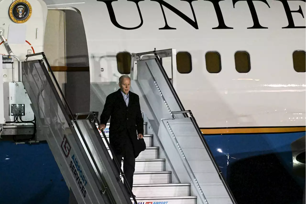 Did Biden fall down the stairs of Air Force One? Video sparks speculation