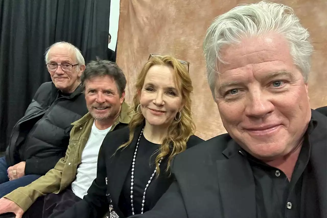 Michael J. Fox, ‘Back to the Future’ co-stars share touching reunion