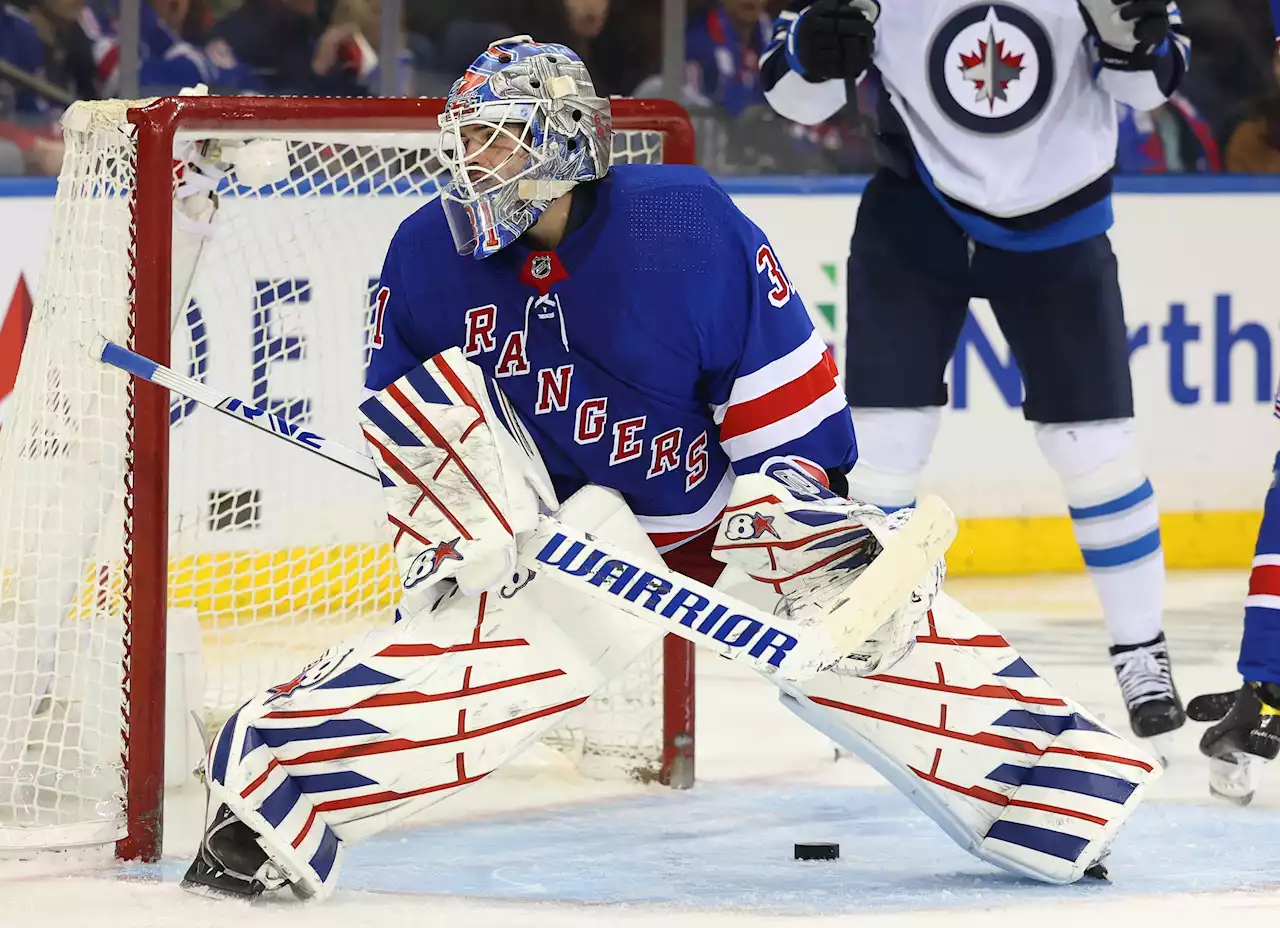 Rangers coach: Struggling Igor Shesterkin ‘fine’ in loss to Jets